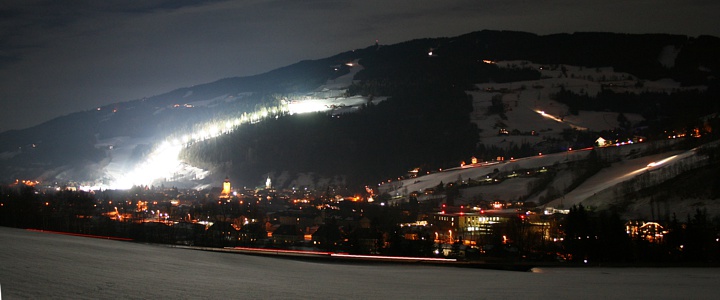 Winternacht in Schladming