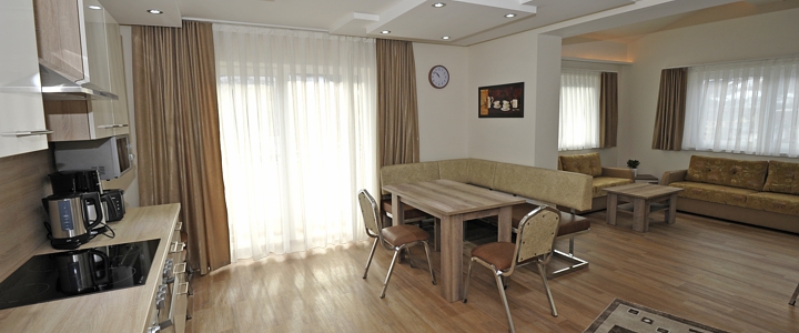 Beispiel Wohnküche - Appartements Sunshine